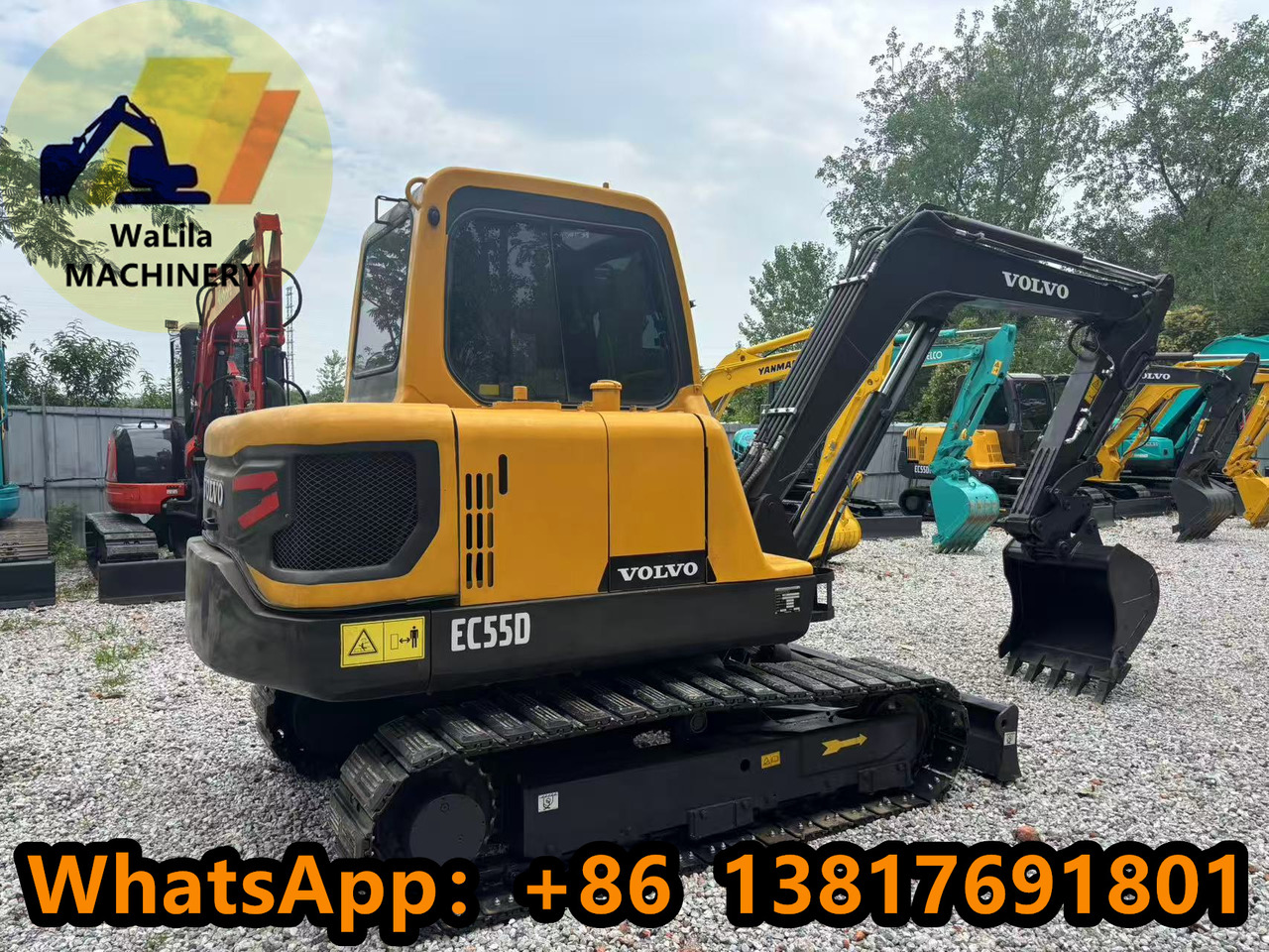 Volvo EC55D - 小型挖掘机:图3 Volvo EC55D - 小型挖掘机:图3