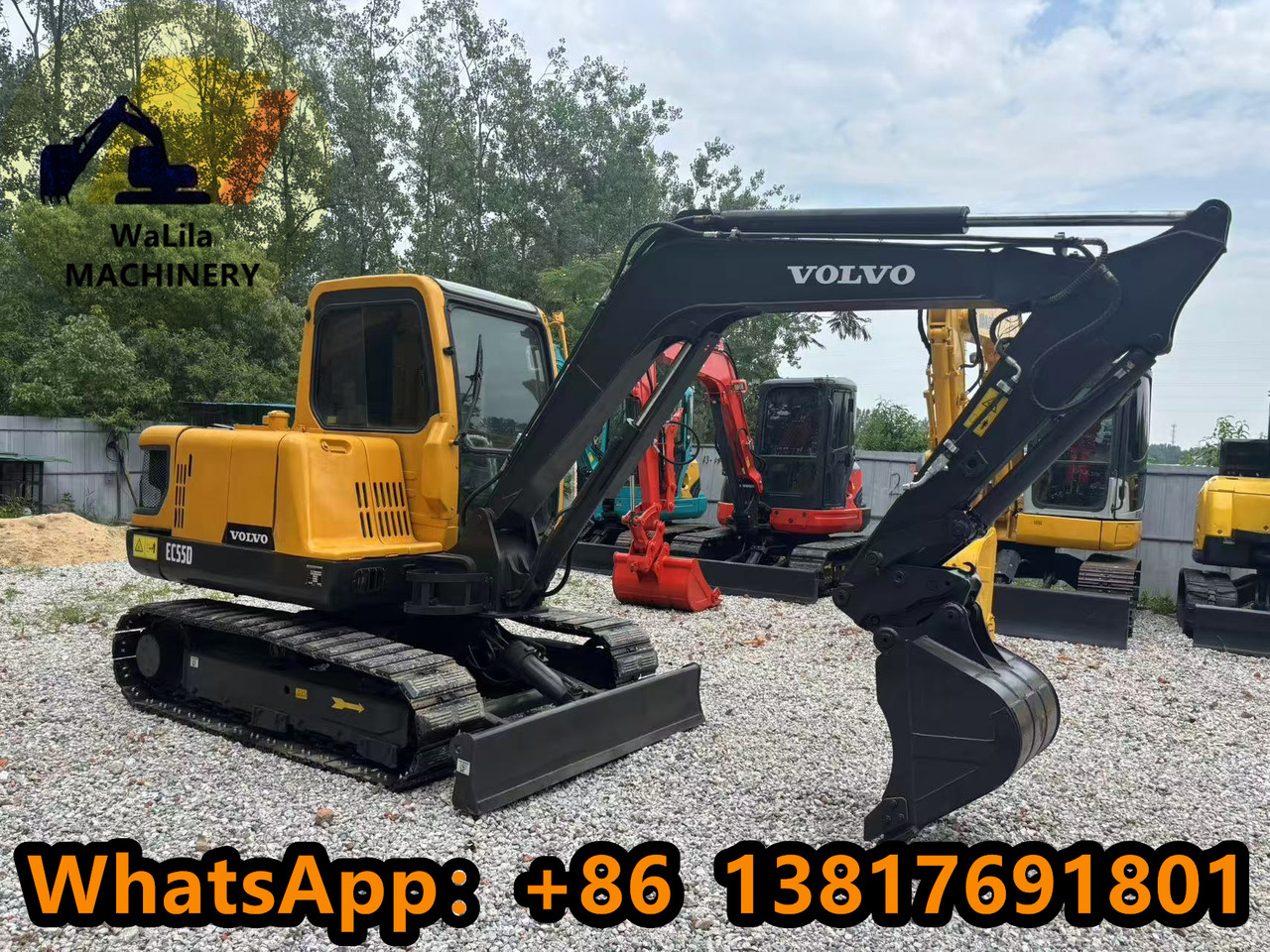 Volvo EC55D - 小型挖掘机:图5 Volvo EC55D - 小型挖掘机:图5