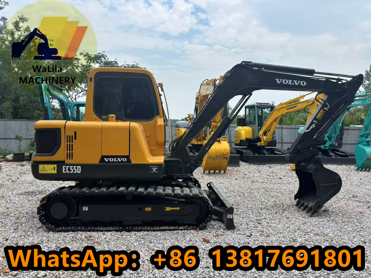 Volvo EC55D - 小型挖掘机:图1 Volvo EC55D - 小型挖掘机:图1