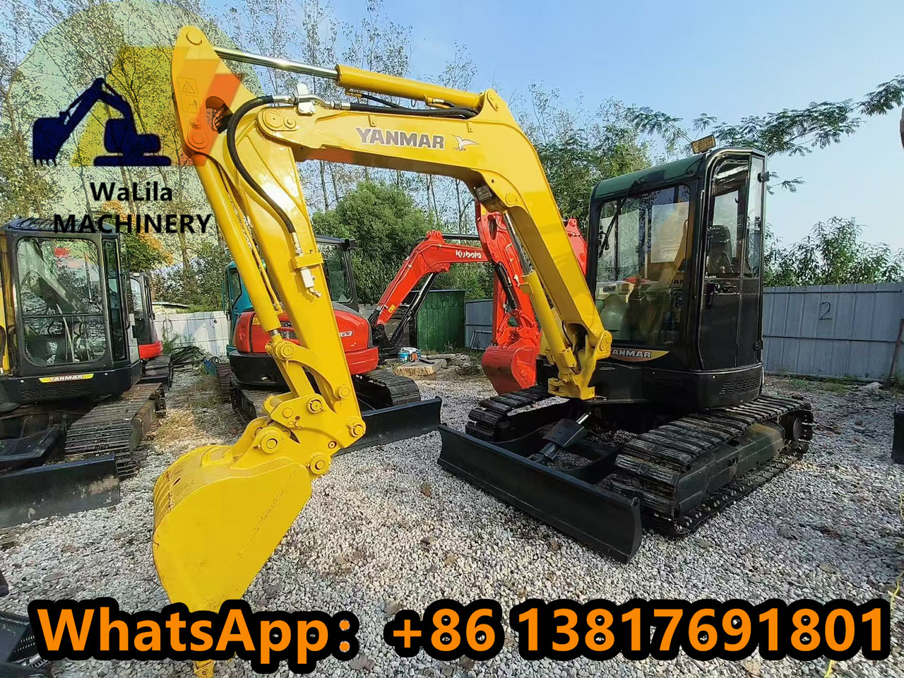 YANMAR VIO45 - 小型挖掘机:图2 YANMAR VIO45 - 小型挖掘机:图2