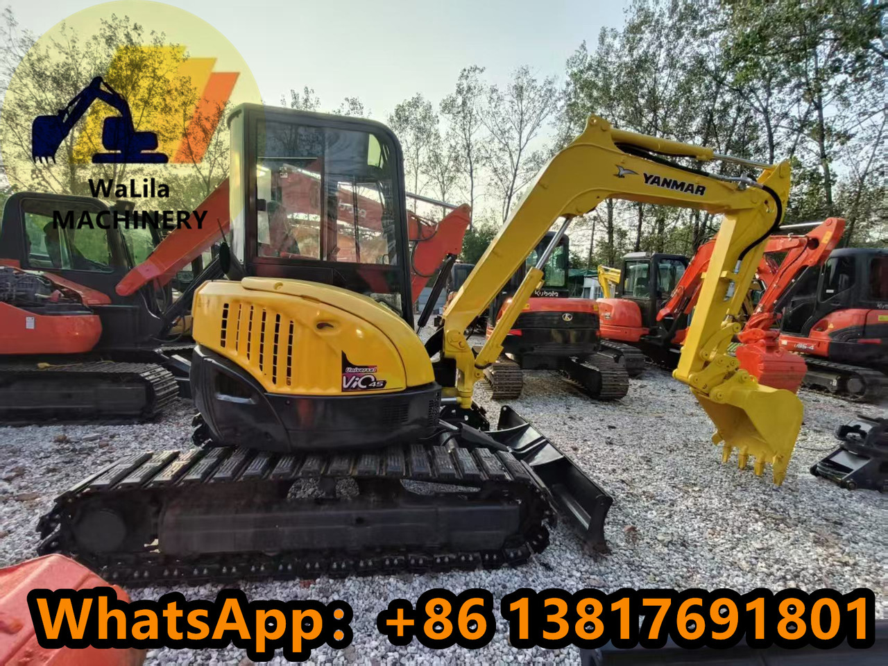 YANMAR VIO45 - 小型挖掘机:图1 YANMAR VIO45 - 小型挖掘机:图1