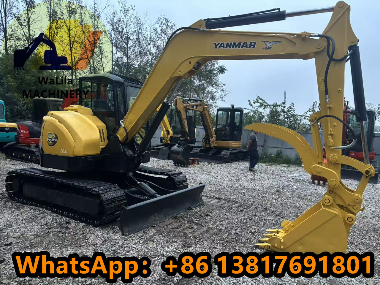 YANMAR VIO75 - 小型挖掘机:图4 YANMAR VIO75 - 小型挖掘机:图4