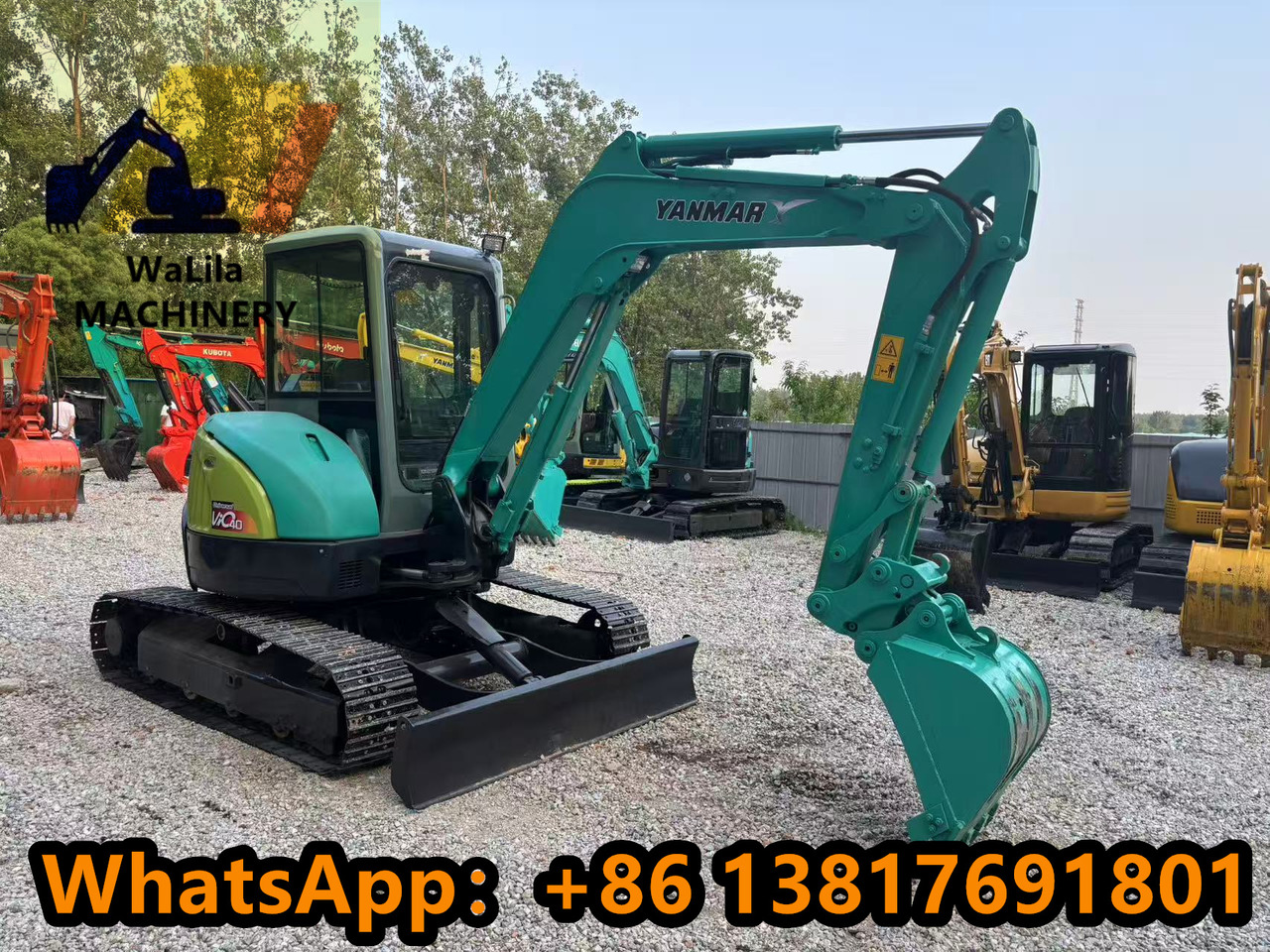 YANMAR vio40 - 小型挖掘机:图3 YANMAR vio40 - 小型挖掘机:图3
