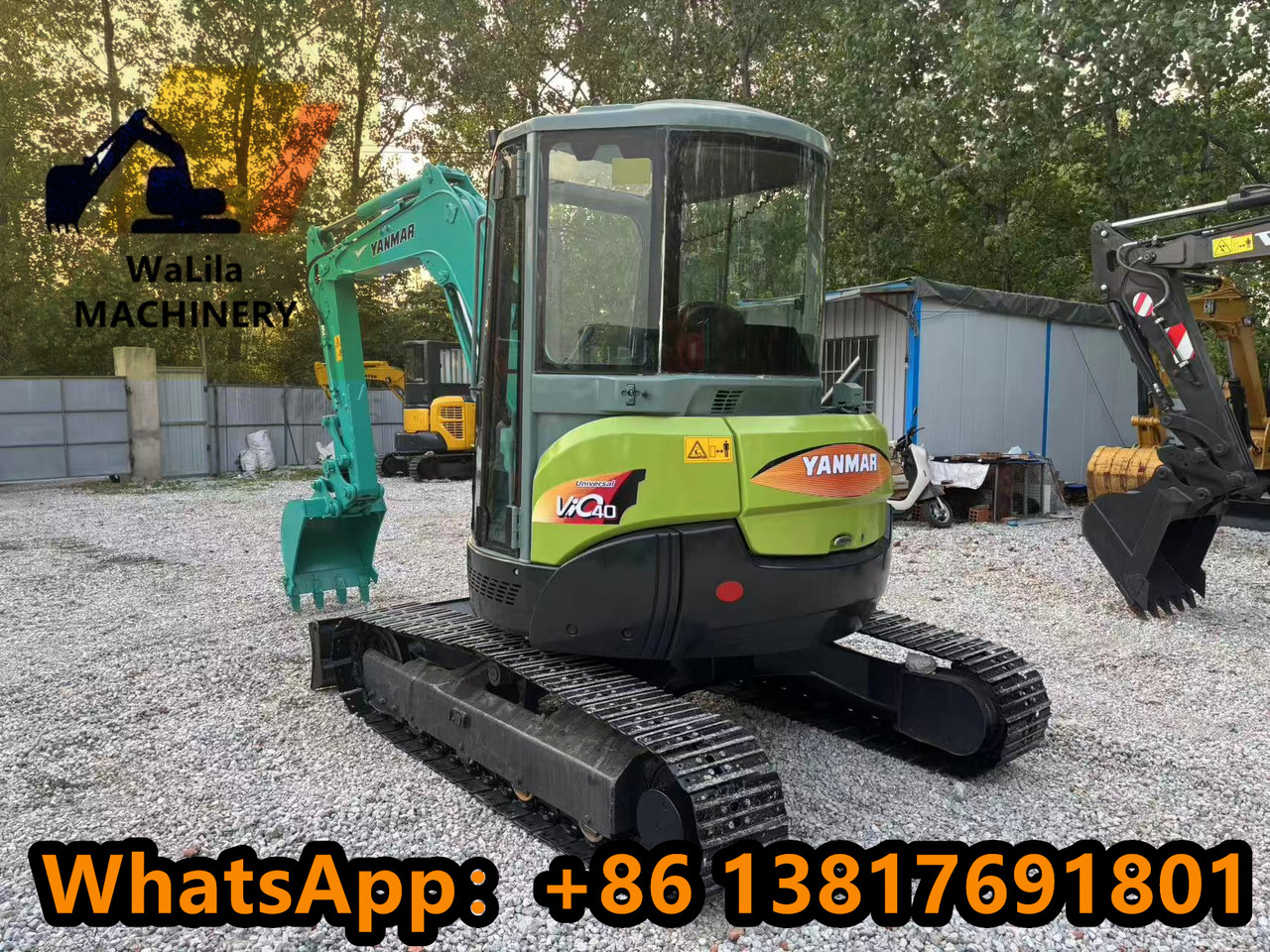 YANMAR vio40 - 小型挖掘机:图5 YANMAR vio40 - 小型挖掘机:图5