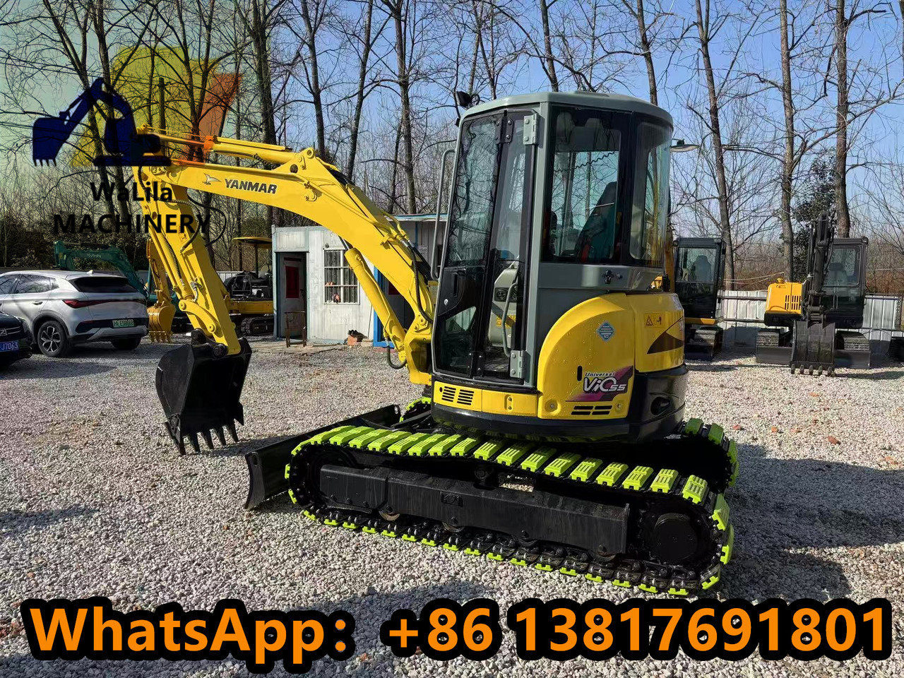 Yanmar Vio 55 Vio55 - 小型挖掘机:图1 Yanmar Vio 55 Vio55 - 小型挖掘机:图1