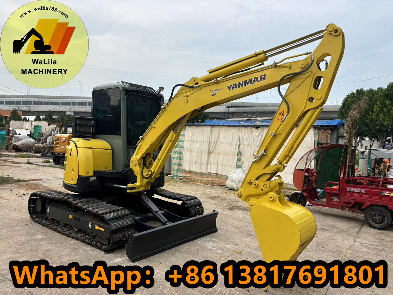Yanmar Vio 55 Vio55 - 小型挖掘机:图3 Yanmar Vio 55 Vio55 - 小型挖掘机:图3
