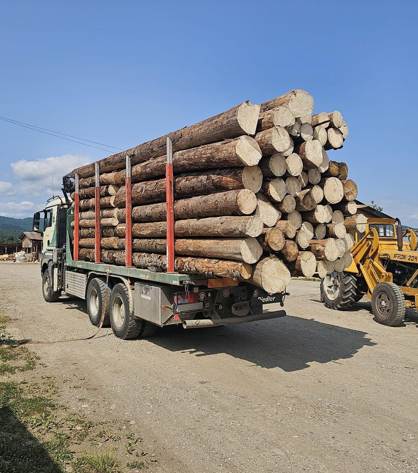 MAN 33.480 6x6 - 木材运输车:图4 MAN 33.480 6x6 - 木材运输车:图4