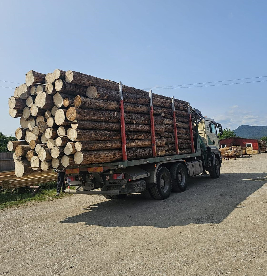 MAN 33.480 6x6 - 木材运输车:图5 MAN 33.480 6x6 - 木材运输车:图5