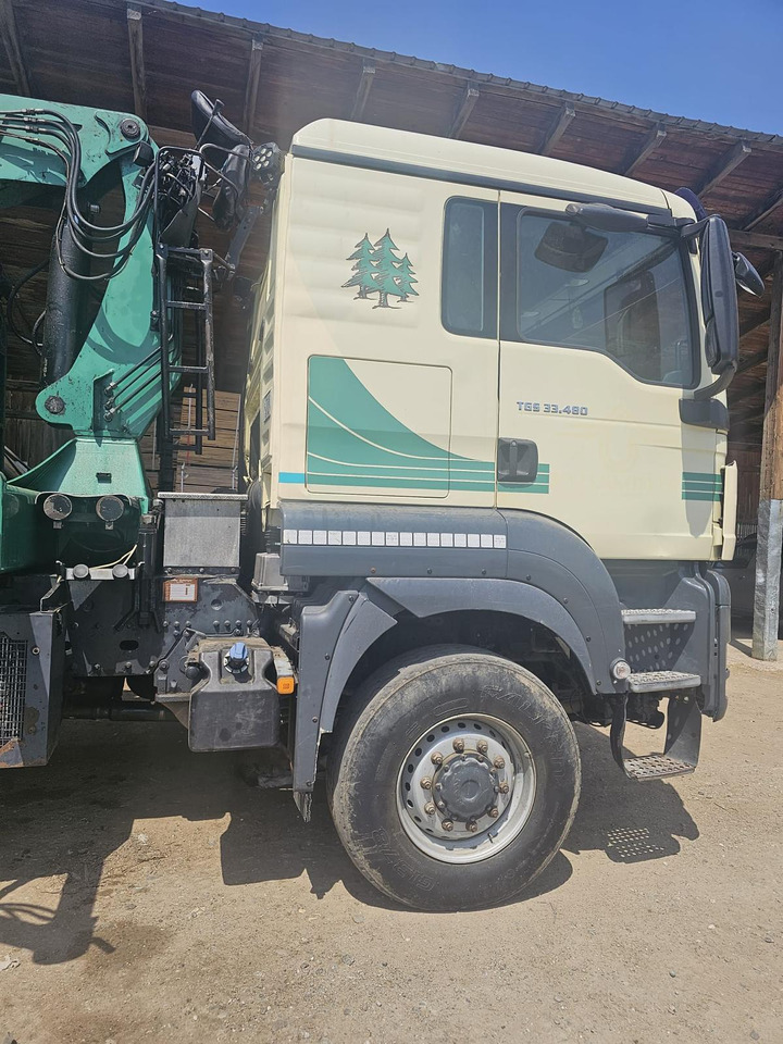 MAN 33.480 6x6 - 木材运输车:图2 MAN 33.480 6x6 - 木材运输车:图2