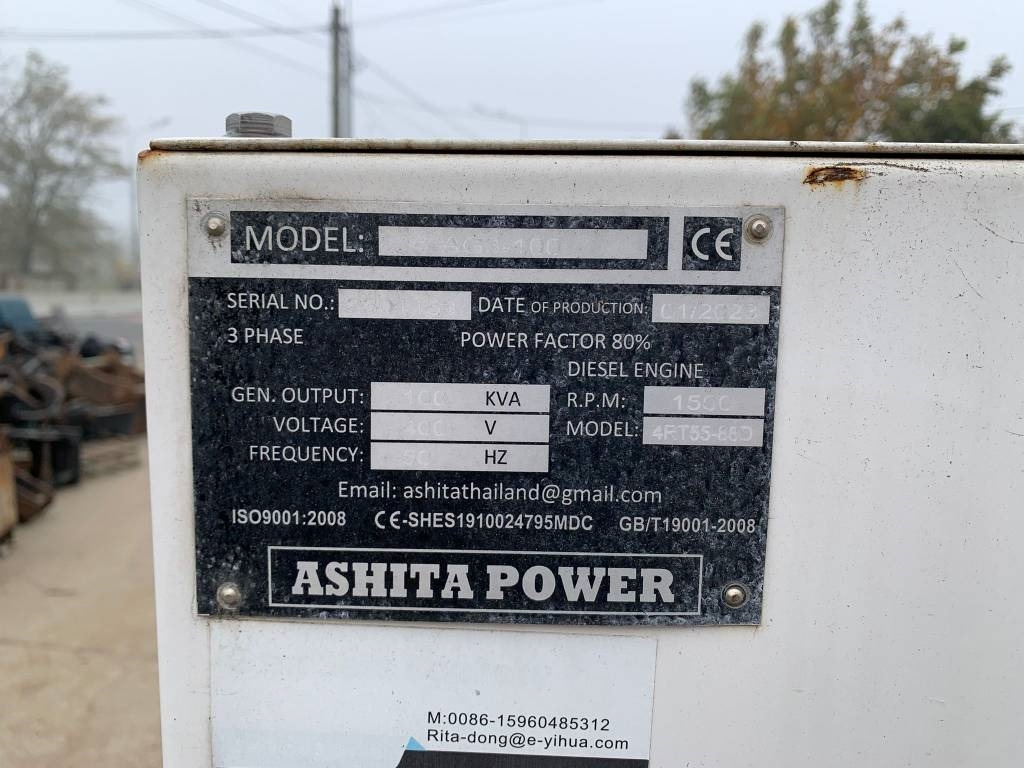 Ashita AG3-100 - 发电机组:图3 Ashita AG3-100 - 发电机组:图3