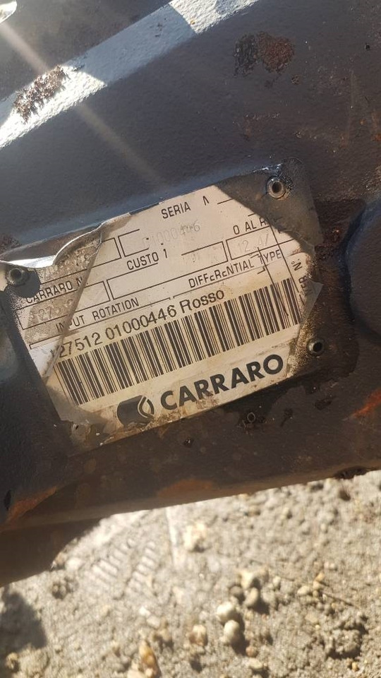 Carraro 20.11 FRONT AXLE - 轴及其零件 适用于 建筑机械:图3 Carraro 20.11 FRONT AXLE - 轴及其零件 适用于 建筑机械:图3