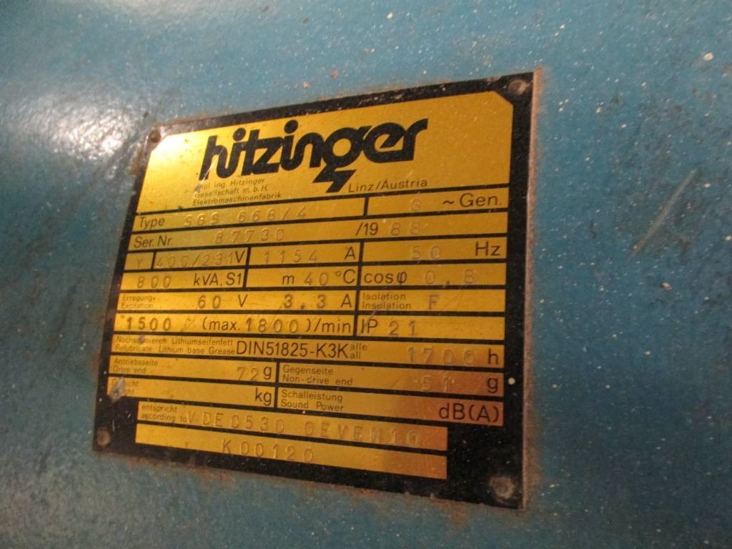 Hitzinger SGS 668/4 - 发电机组:图5 Hitzinger SGS 668/4 - 发电机组:图5