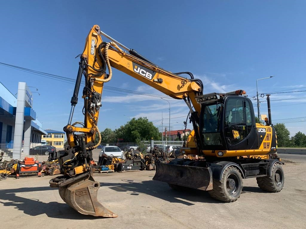 JCB JS 145 W+Engcon Rototilt+Sistem Laser 2D Leica Ico - 轮式挖掘机:图1 JCB JS 145 W+Engcon Rototilt+Sistem Laser 2D Leica Ico - 轮式挖掘机:图1