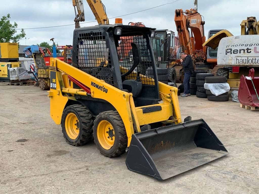Komatsu SK 510  - 滑移装载机:图1 Komatsu SK 510  - 滑移装载机:图1