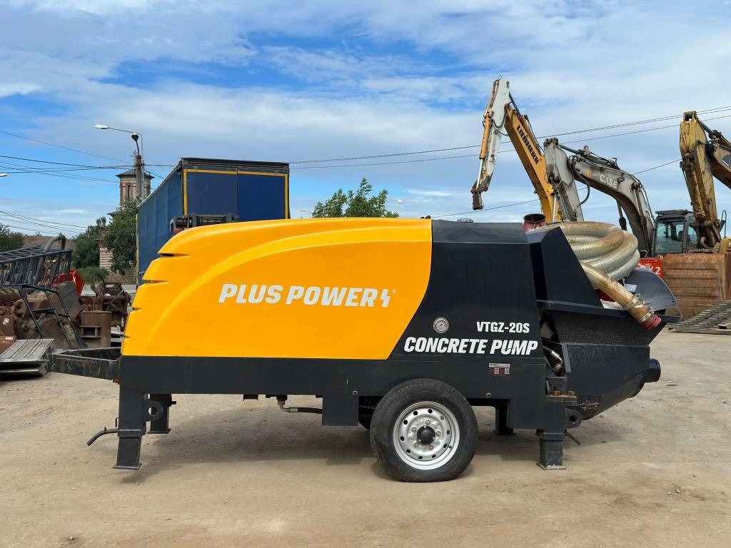 Plus Power VTGZ-20S - 固定式混凝土泵:图2 Plus Power VTGZ-20S - 固定式混凝土泵:图2