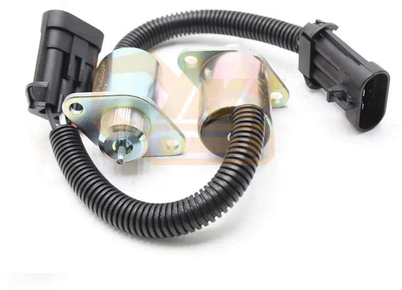 Fuel cut-off stop solenoid valve 6670602 For bobcat Skid Steer Loader 463 553 S70 S100 7010117 - 电气系统:图1 Fuel cut-off stop solenoid valve 6670602 For bobcat Skid Steer Loader 463 553 S70 S100 7010117 - 电气系统:图1