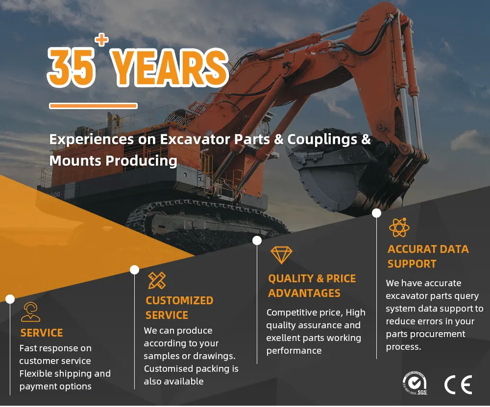 YNF PC120-6 Excavator Engine Mounting Rubber Cushion 4D102 Engine Rubber Mount - 发动机架:图5 YNF PC120-6 Excavator Engine Mounting Rubber Cushion 4D102 Engine Rubber Mount - 发动机架:图5