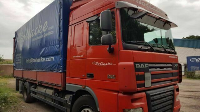 DAF 105-410 XF Plane Spriegel German Truck - 侧帘卡车:图3 DAF 105-410 XF Plane Spriegel German Truck - 侧帘卡车:图3