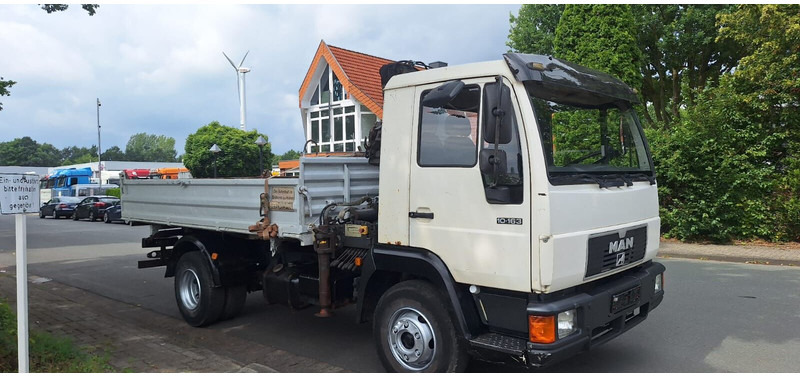 MAN 10.163 Kipper mit Kran+Greifer - 翻斗车:图4 MAN 10.163 Kipper mit Kran+Greifer - 翻斗车:图4