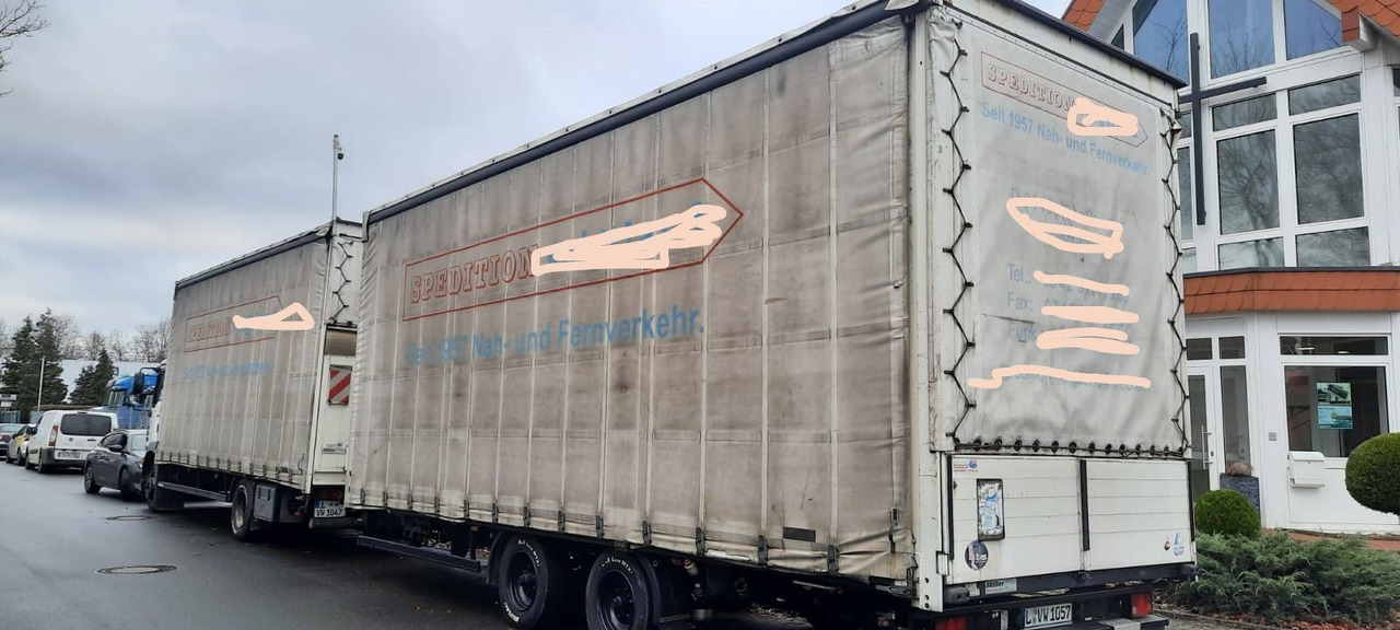 MAN 12.250 TGM Jumbo Mit Anhänger - 侧帘卡车, 侧帘拖车:图4 MAN 12.250 TGM Jumbo Mit Anhänger - 侧帘卡车, 侧帘拖车:图4