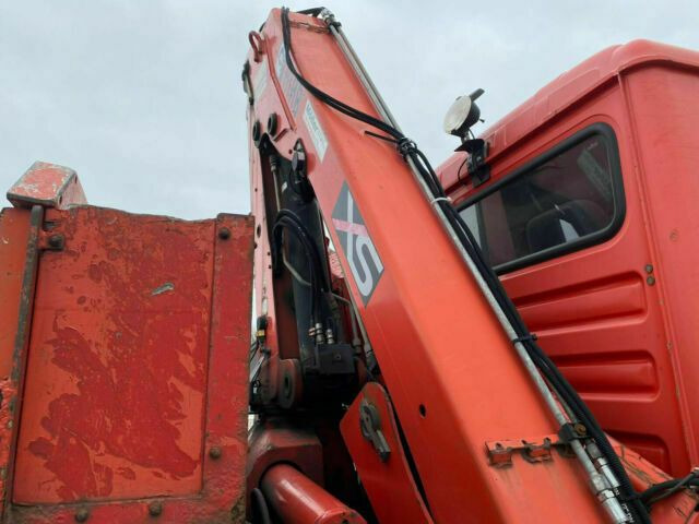 MAN ME18.284 mit Kran Not Aus Hiab 122B - 栏板式/ 平板卡车, 起重车:图4 MAN ME18.284 mit Kran Not Aus Hiab 122B - 栏板式/ 平板卡车, 起重车:图4