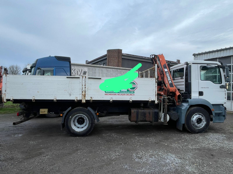 MAN TGM 18.240PS 4x2 3.S-Kipper mit Kran - 翻斗车, 起重车:图2 MAN TGM 18.240PS 4x2 3.S-Kipper mit Kran - 翻斗车, 起重车:图2
