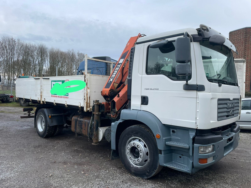 MAN TGM 18.240PS 4x2 3.S-Kipper mit Kran - 翻斗车, 起重车:图4 MAN TGM 18.240PS 4x2 3.S-Kipper mit Kran - 翻斗车, 起重车:图4