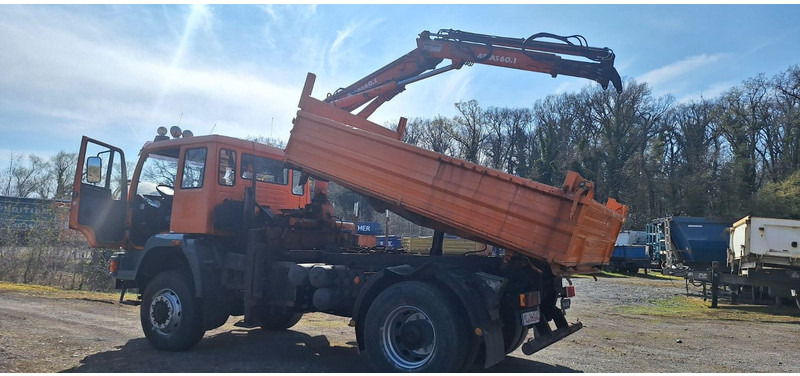 MAN TGM 18.240PS 4x4 3.S-Kipper mit Kran - 翻斗车, 起重车:图4 MAN TGM 18.240PS 4x4 3.S-Kipper mit Kran - 翻斗车, 起重车:图4