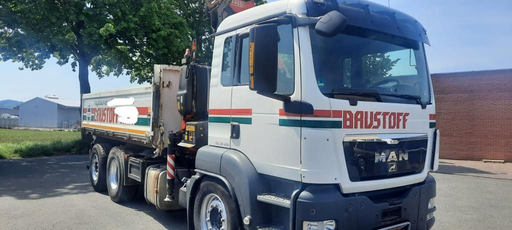 MAN TGS 26.400 Kipper Mit Kran/Funk - 翻斗车, 起重车:图2 MAN TGS 26.400 Kipper Mit Kran/Funk - 翻斗车, 起重车:图2