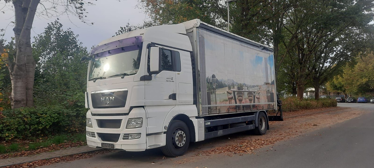 MAN TGX 18.360PS 4x2 G.Haus Kran+Funk - 栏板式/ 平板卡车, 起重车:图1 MAN TGX 18.360PS 4x2 G.Haus Kran+Funk - 栏板式/ 平板卡车, 起重车:图1