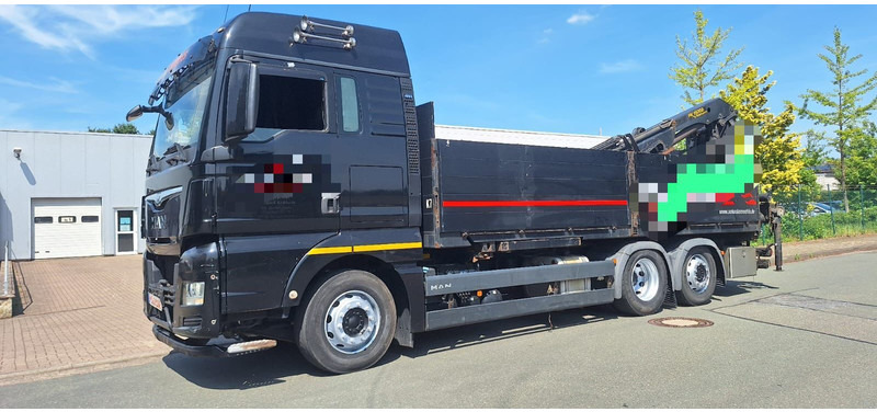 MAN TGX 26.440 6x2 LLW Pritsche mit Kran Palfinge - 栏板式/ 平板卡车, 起重车:图1 MAN TGX 26.440 6x2 LLW Pritsche mit Kran Palfinge - 栏板式/ 平板卡车, 起重车:图1