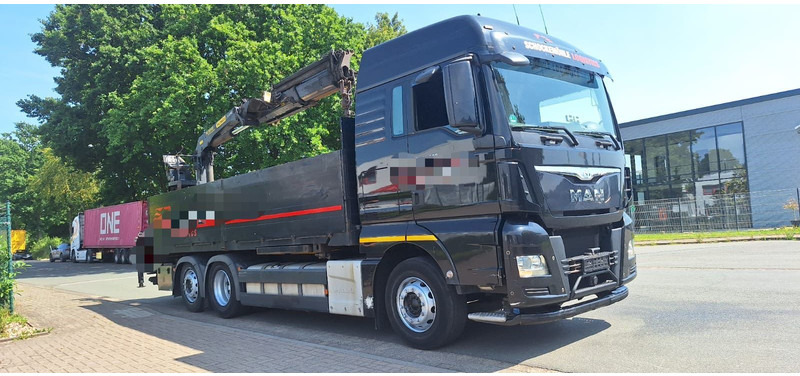 MAN TGX 26.440 6x2 LLW Pritsche mit Kran Palfinge - 栏板式/ 平板卡车, 起重车:图4 MAN TGX 26.440 6x2 LLW Pritsche mit Kran Palfinge - 栏板式/ 平板卡车, 起重车:图4