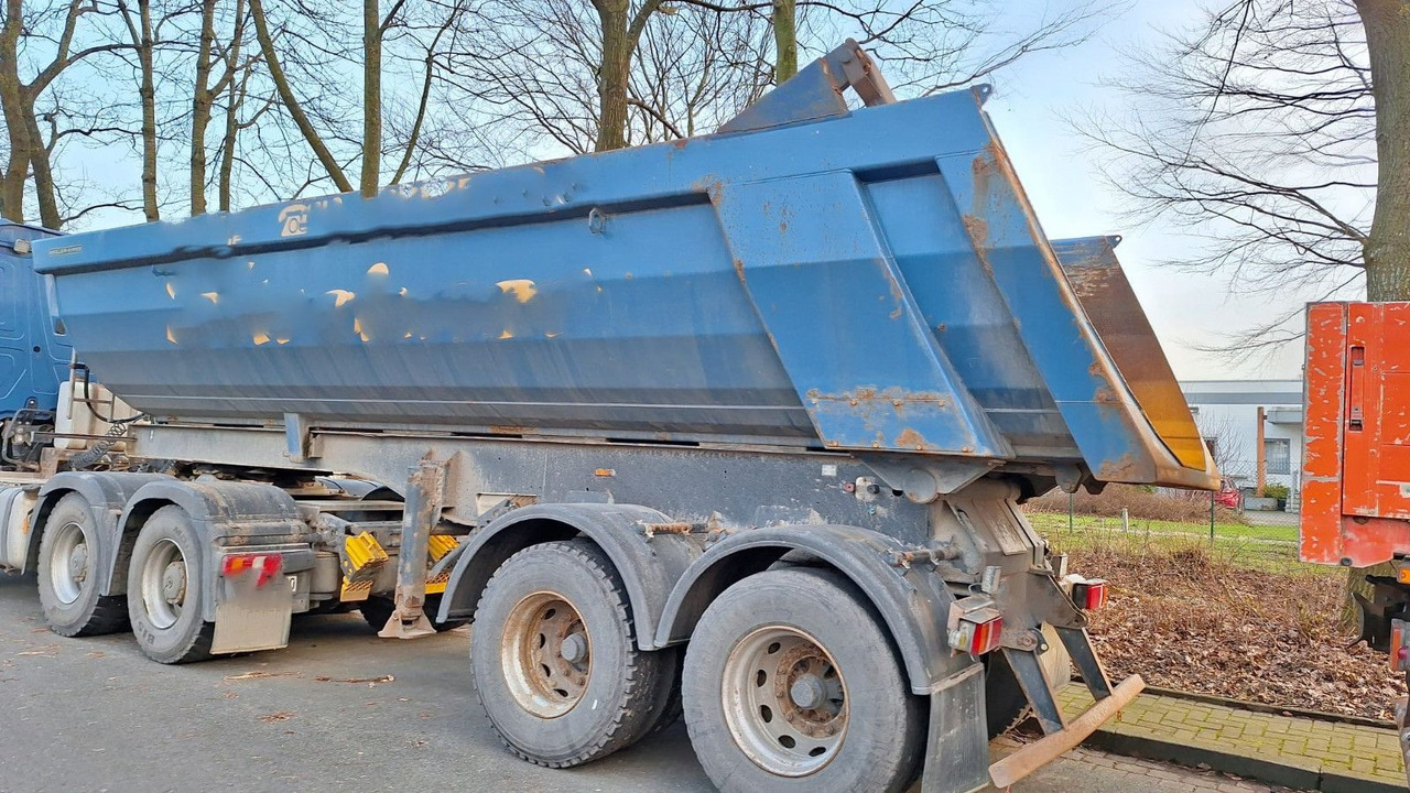 Meiller TR 2 Kippmulde 24 Kubik Stahl Zwillingsbereiffu - 翻斗半拖车:图1 Meiller TR 2 Kippmulde 24 Kubik Stahl Zwillingsbereiffu - 翻斗半拖车:图1