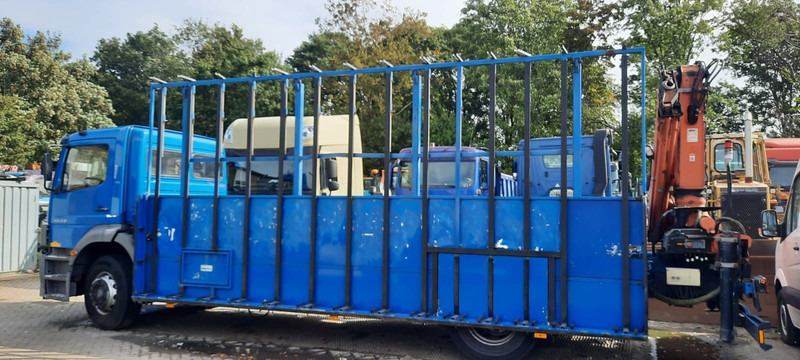 Mercedes-Benz 1828 Pritsche+Glastransport - 栏板式/ 平板卡车, 起重车:图3 Mercedes-Benz 1828 Pritsche+Glastransport - 栏板式/ 平板卡车, 起重车:图3