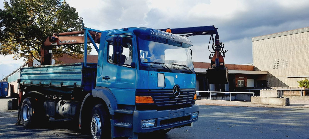 Mercedes-Benz 1828K 4x2 Kipper KRAN+Funk/Greifer - 翻斗车, 起重车:图4 Mercedes-Benz 1828K 4x2 Kipper KRAN+Funk/Greifer - 翻斗车, 起重车:图4