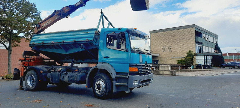 Mercedes-Benz 1828K 4x2 Kipper KRAN+Funk/Greifer - 翻斗车, 起重车:图2 Mercedes-Benz 1828K 4x2 Kipper KRAN+Funk/Greifer - 翻斗车, 起重车:图2