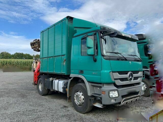 Mercedes-Benz 1844K 4x2 Kipper mit Kran Blattgefedert - 翻斗车, 起重车:图2 Mercedes-Benz 1844K 4x2 Kipper mit Kran Blattgefedert - 翻斗车, 起重车:图2