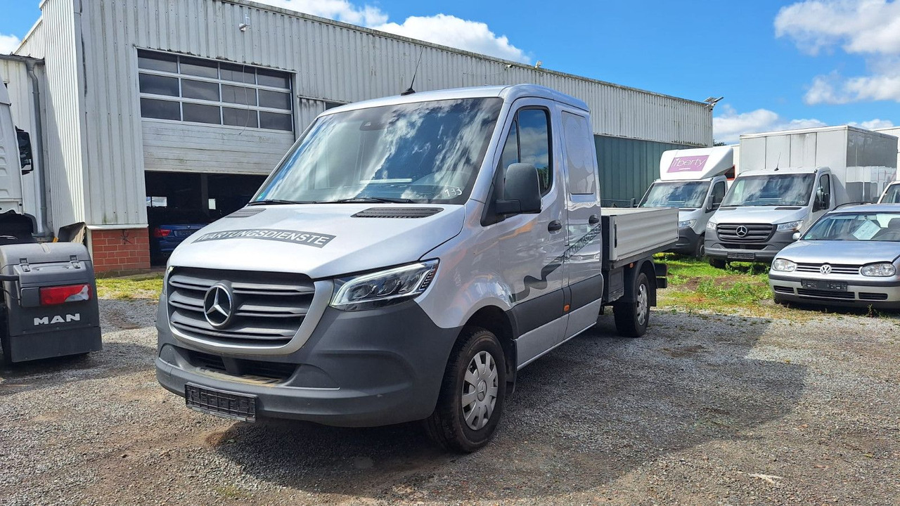 Mercedes-Benz 316 Sprinter III Pritsche DoKa - 平板货车, 康比货车:图1 Mercedes-Benz 316 Sprinter III Pritsche DoKa - 平板货车, 康比货车:图1