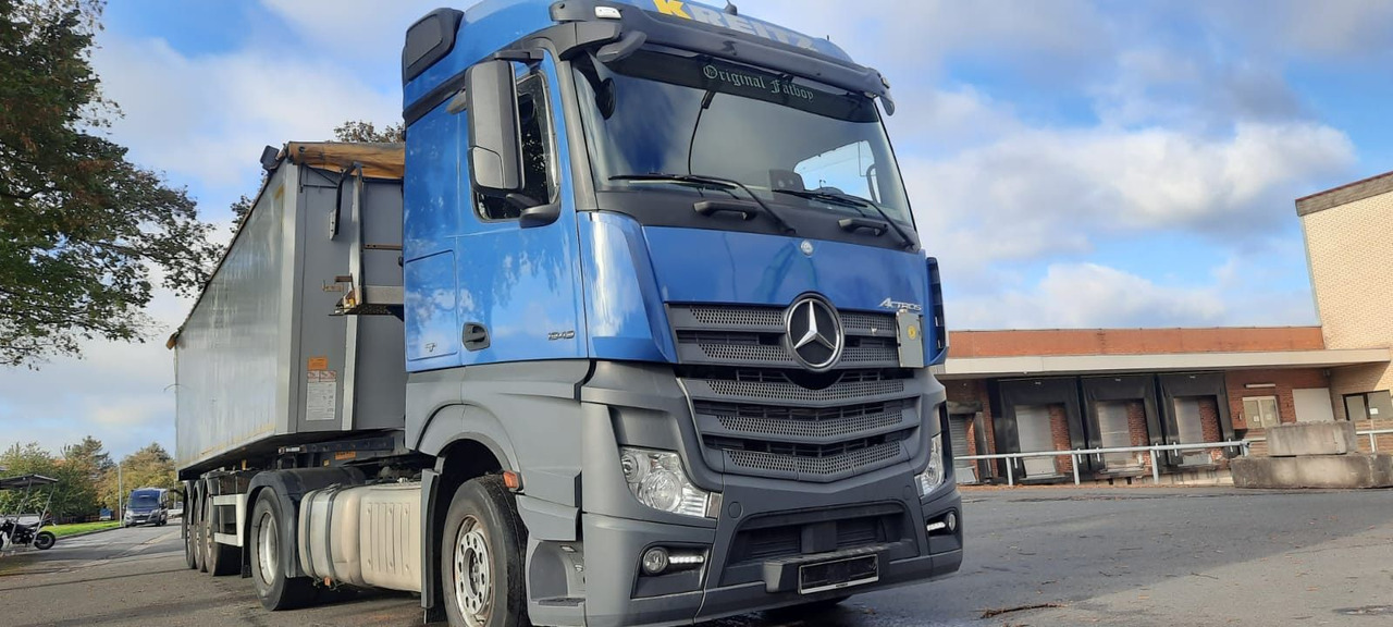 Mercedes-Benz Actros 1843LS 4x2 G.Haus/Hochdach Kipphyd./2-Kre - 牵引车:图1 Mercedes-Benz Actros 1843LS 4x2 G.Haus/Hochdach Kipphyd./2-Kre - 牵引车:图1
