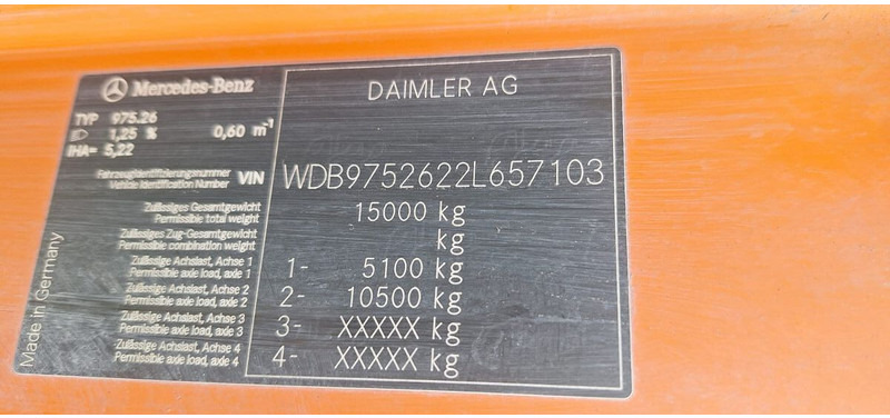 Mercedes-Benz Atego 1524 2 6-Zyl. 4x2 租赁 Mercedes-Benz Atego 1524 2 6-Zyl. 4x2：图8