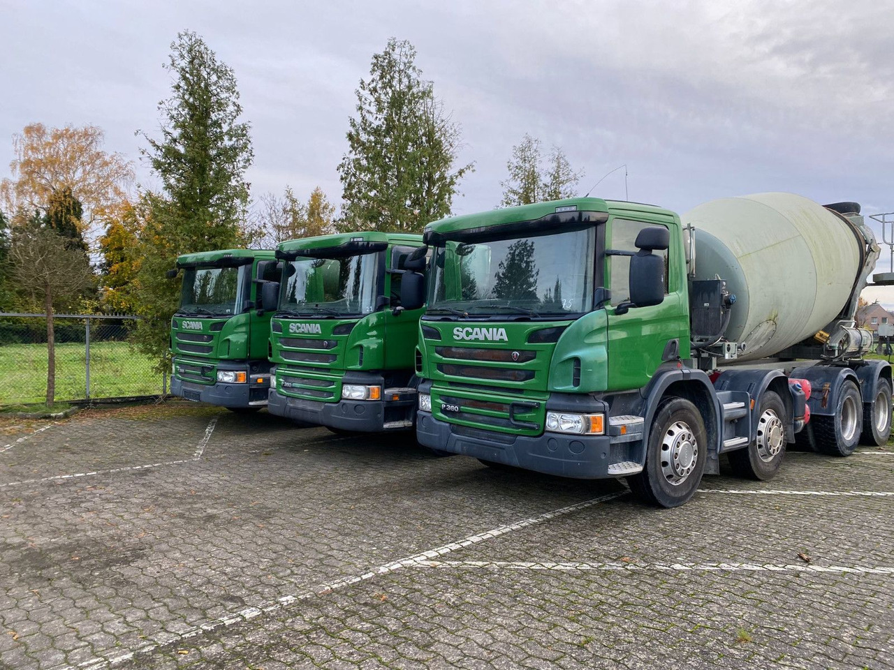Scania 2x P360 Betonmischer 8x4 Blatt/Blatt E6 2 stück - 混凝土搅拌车:图3 Scania 2x P360 Betonmischer 8x4 Blatt/Blatt E6 2 stück - 混凝土搅拌车:图3