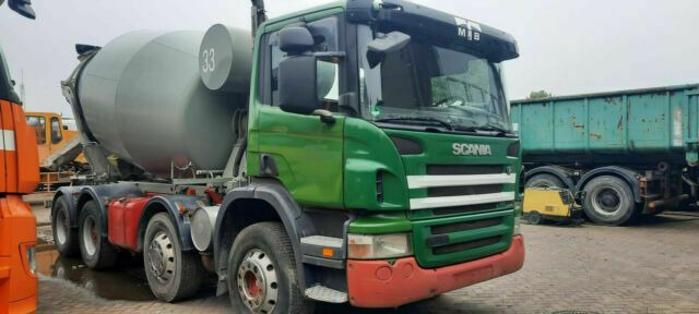 Scania P340PS 4-Achser 8x4 Betonmischer Euro:4 - 混凝土搅拌车:图2 Scania P340PS 4-Achser 8x4 Betonmischer Euro:4 - 混凝土搅拌车:图2