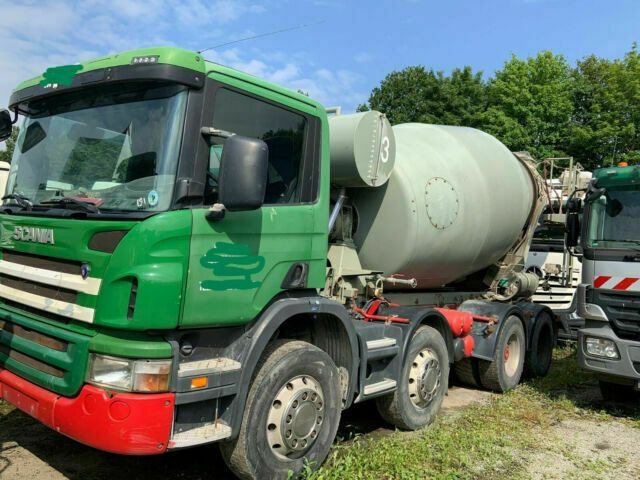Scania P340PS 8x4 Blatt/Blatt 1-Hand - 混凝土搅拌车:图1 Scania P340PS 8x4 Blatt/Blatt 1-Hand - 混凝土搅拌车:图1
