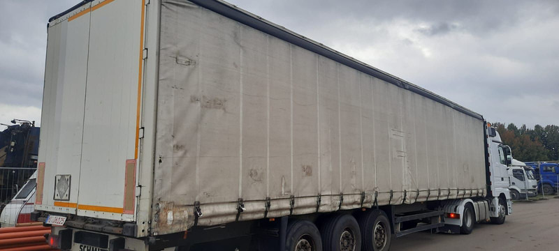 Schmitz Cargobull 3-Achser Pritsche Plane - 侧帘半拖车:图4 Schmitz Cargobull 3-Achser Pritsche Plane - 侧帘半拖车:图4