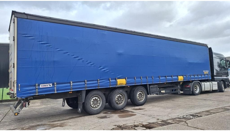Schmitz Cargobull Pritsche Plane Bahn,Steckrungen - 侧帘半拖车:图3 Schmitz Cargobull Pritsche Plane Bahn,Steckrungen - 侧帘半拖车:图3