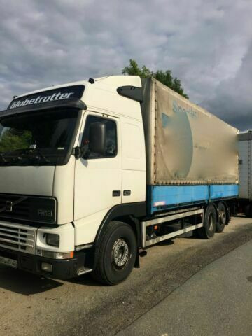 Volvo FH12-420 Euro:4Plane Spriegel mit LBW 3000kg - 侧帘卡车:图1 Volvo FH12-420 Euro:4Plane Spriegel mit LBW 3000kg - 侧帘卡车:图1