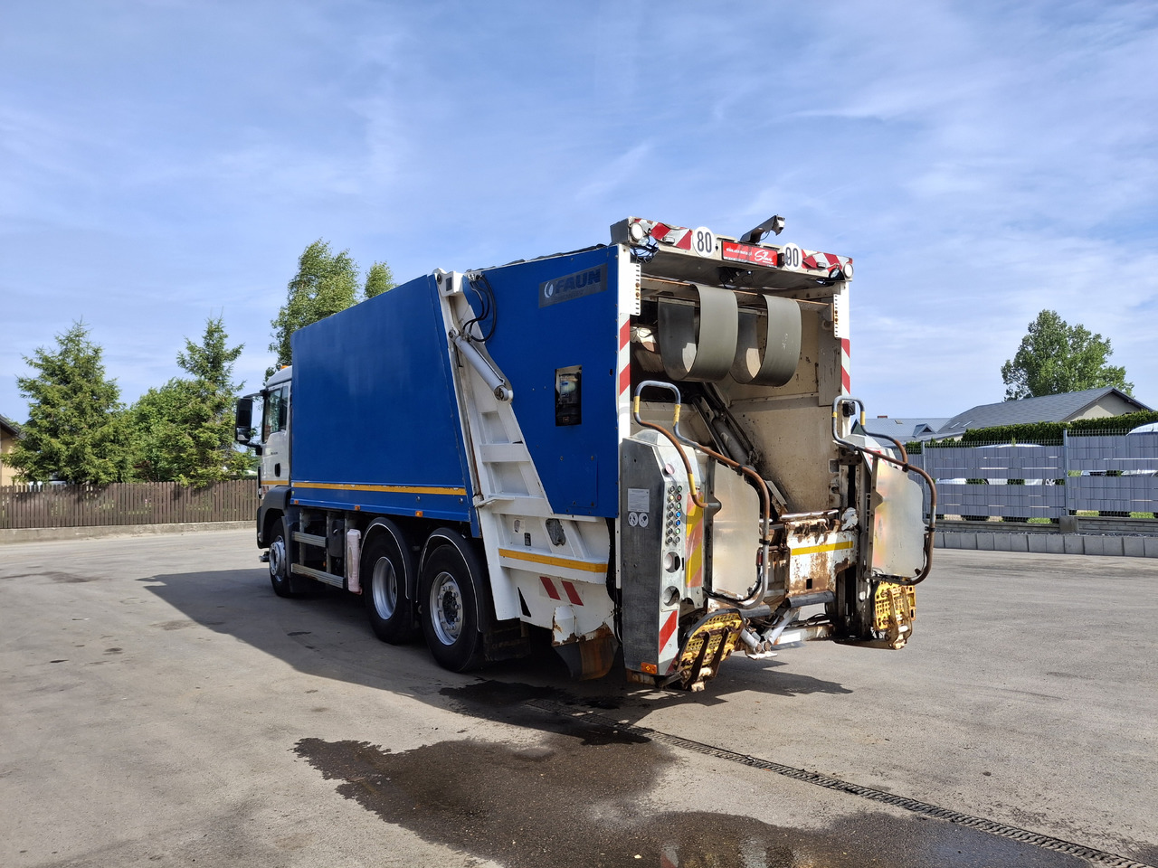 MAN MAN TGS 28.360 Śmieciarka Müllwagen Garbage Truck FAUN 3 Osie - 垃圾车:图3 MAN MAN TGS 28.360 Śmieciarka Müllwagen Garbage Truck FAUN 3 Osie - 垃圾车:图3