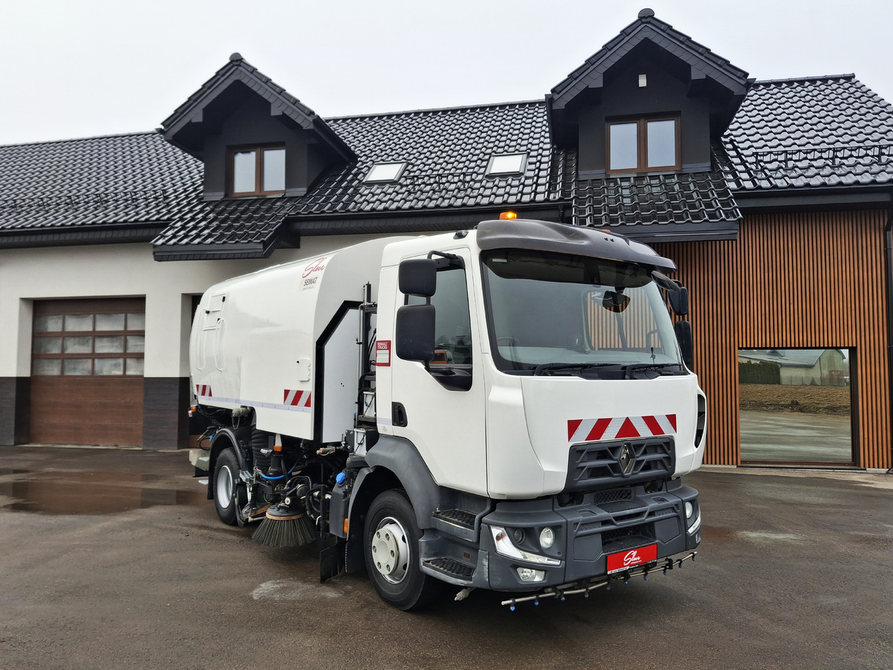 RENAULT D12 Zamiatarka Kehrmaschine SEMAT Zoeller Faun Karcher Euro 6 PM10 L/R 2017r - 道路清扫机:图1 RENAULT D12 Zamiatarka Kehrmaschine SEMAT Zoeller Faun Karcher Euro 6 PM10 L/R 2017r - 道路清扫机:图1