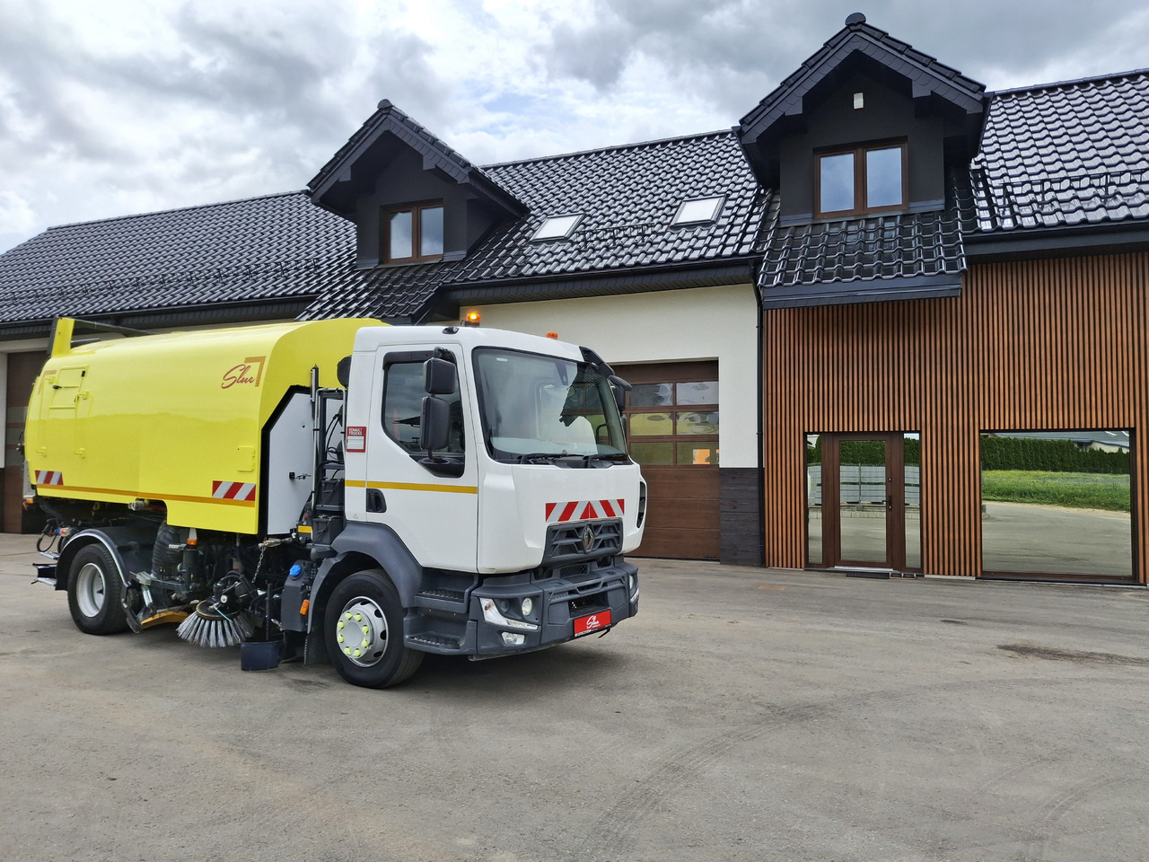 RENAULT D16 Zamiatarka Kehrmaschine SEMAT Zoeller FAUN Karcher Szczotki L/R Hydrostat Euro 6 PM10 Rura Do Liści - 道路清扫机:图1 RENAULT D16 Zamiatarka Kehrmaschine SEMAT Zoeller FAUN Karcher Szczotki L/R Hydrostat Euro 6 PM10 Rura Do Liści - 道路清扫机:图1