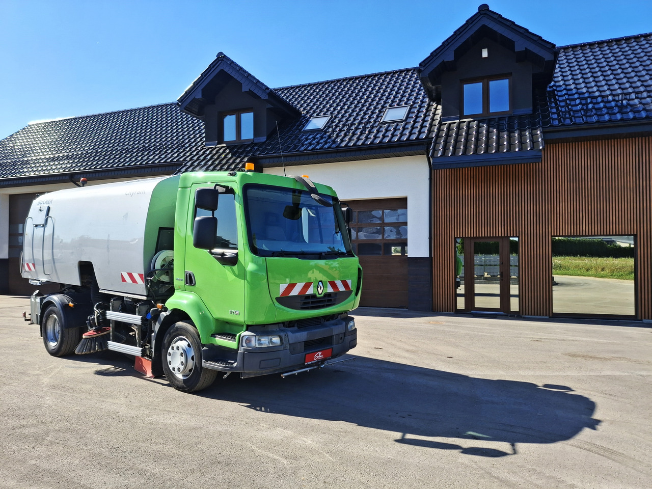 RENAULT Middlum 270 DXI Zamiatarka Kehrmaschine BUCHER Karcher L/R 2 Silniki 2 Motoren - 道路清扫机:图1 RENAULT Middlum 270 DXI Zamiatarka Kehrmaschine BUCHER Karcher L/R 2 Silniki 2 Motoren - 道路清扫机:图1